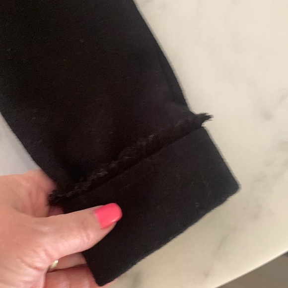 Nieman Marcus' Leith Black Leather Moto Jacket with Asymmetrical Zipper 8 - Picture 7 of 8